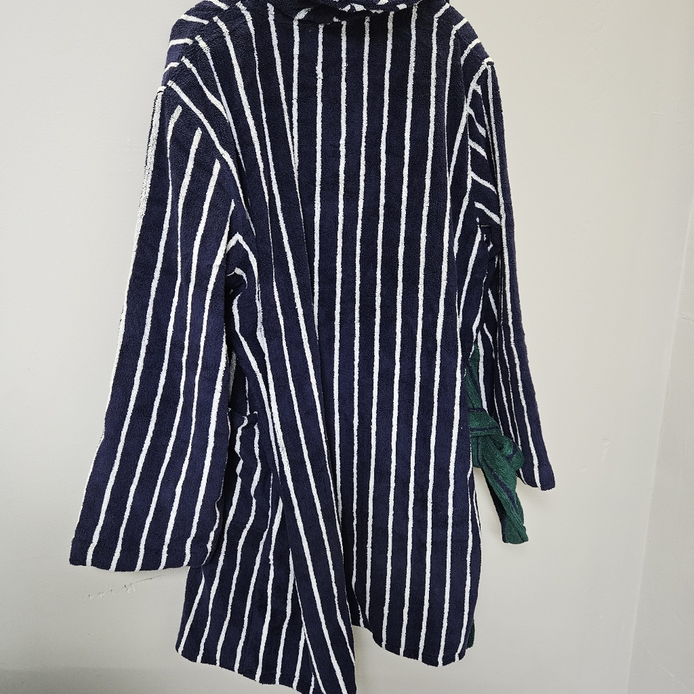 Bed Head Striped Hooded Bathrobe Men Size XL - Picture 14 of 16